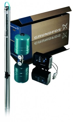 Vodáreň s ponorným čerpadlom Grundfos SQE 2-55